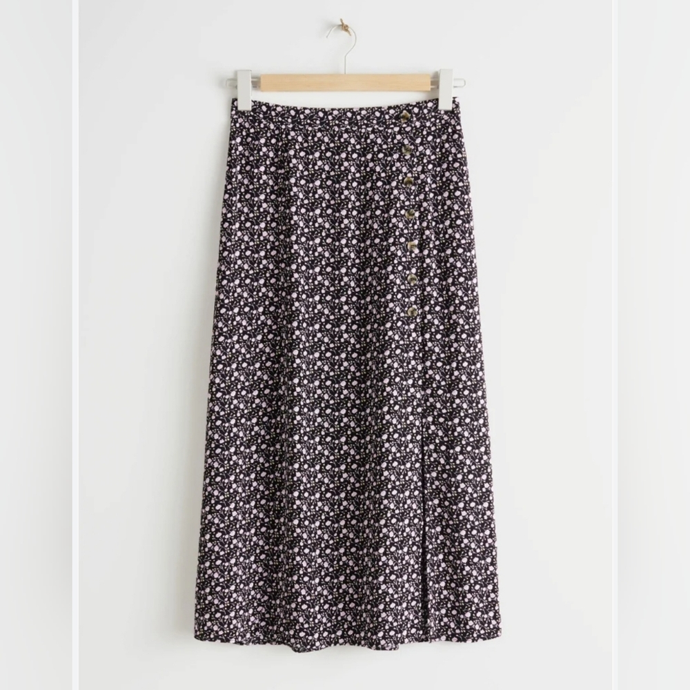 & Other Stories Midi Skirt
